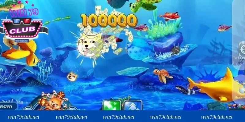 3 loại game bắn cá online tại sảnh WIN79 có hàng nghìn người đăng ký
