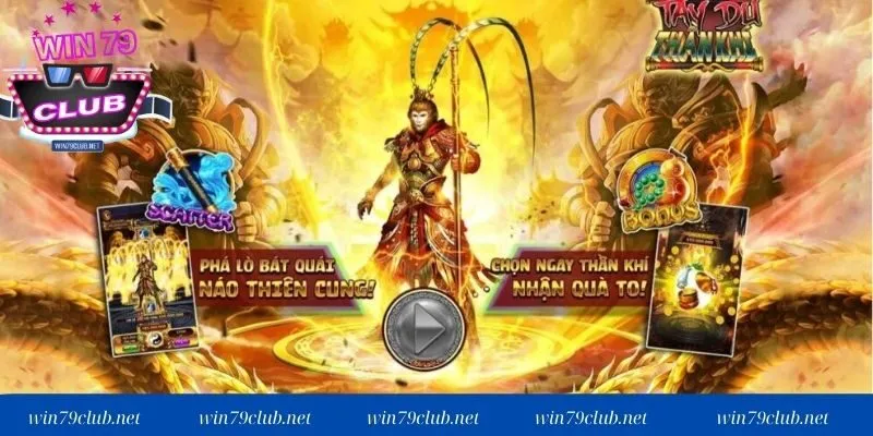 Game tây du ký WIN79 với các phần thưởng hấp dẫn đang chờ đón cược thủ