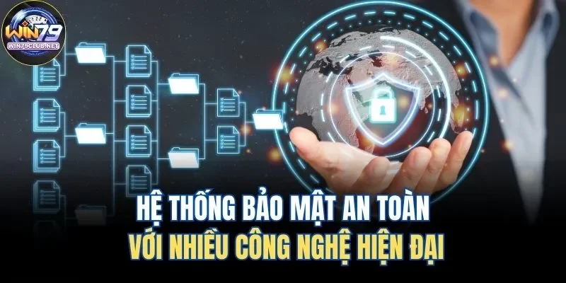 Hệ thống bảo mật an toàn với nhiều công nghệ hiện đại